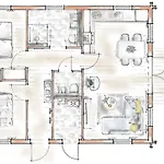 Holiday home Oekologisches Holzblock-ferienhaus Lauterdoerfle 150 - Baujahr 2022 - Mit Gratis Albcard Hayingen